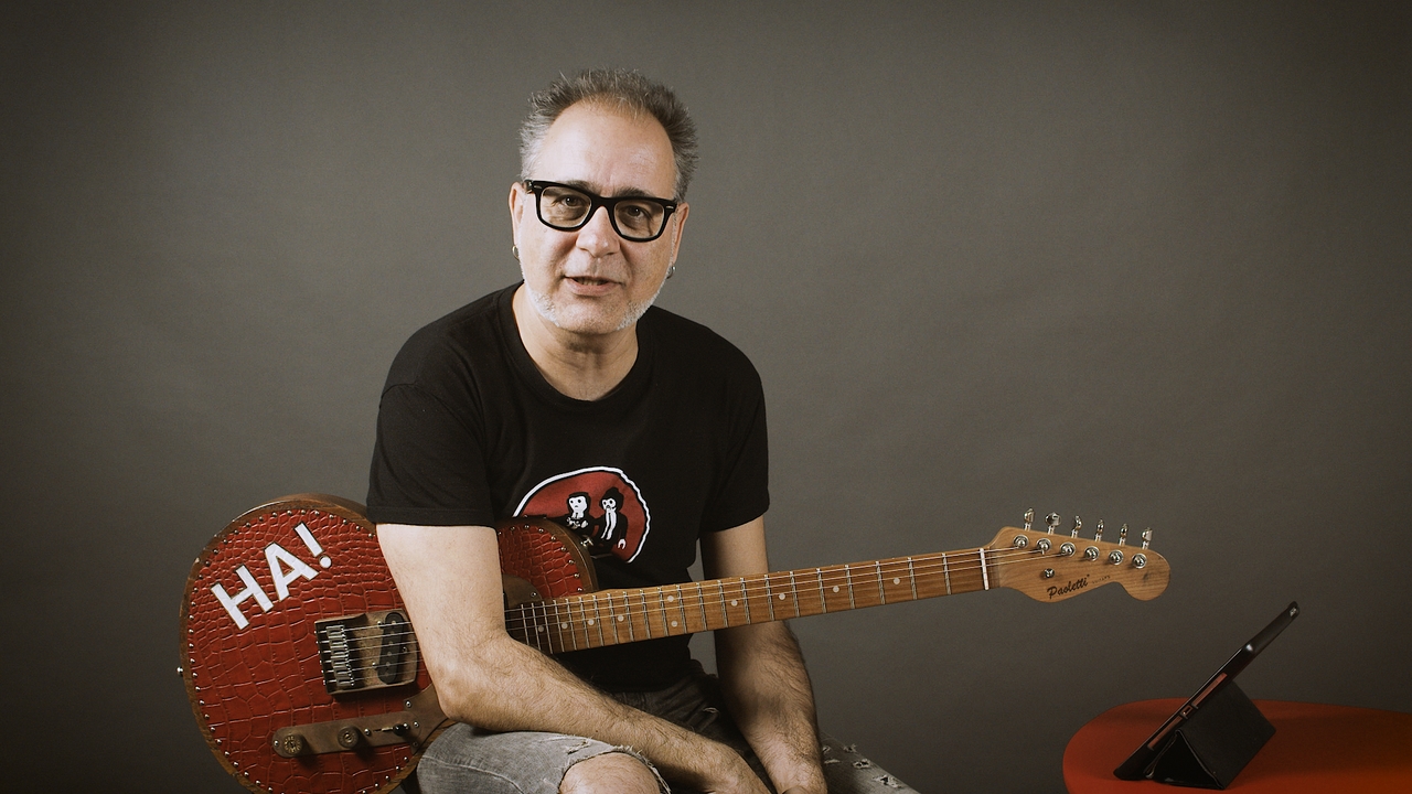 Pentatónica dominante: posición 4 del CAGED