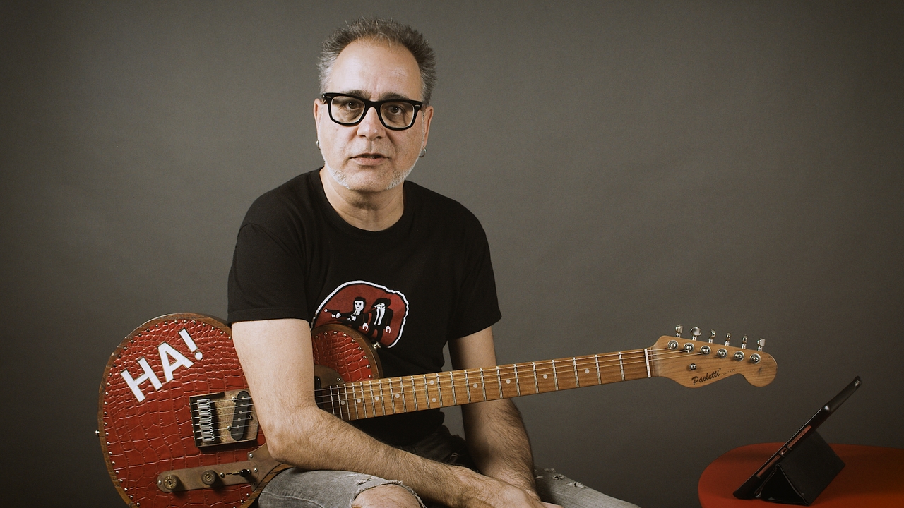 Dórica y mixolidia en armonía Blues