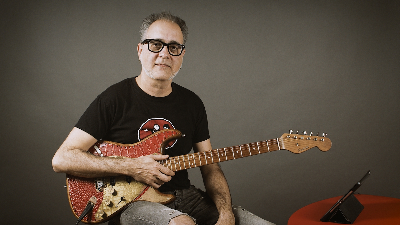 Arpegios mayores: posiciones del CAGED