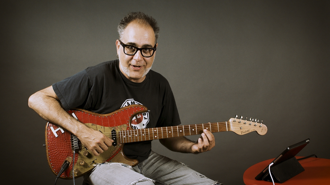 Arpegios mayores en dos cuerdas