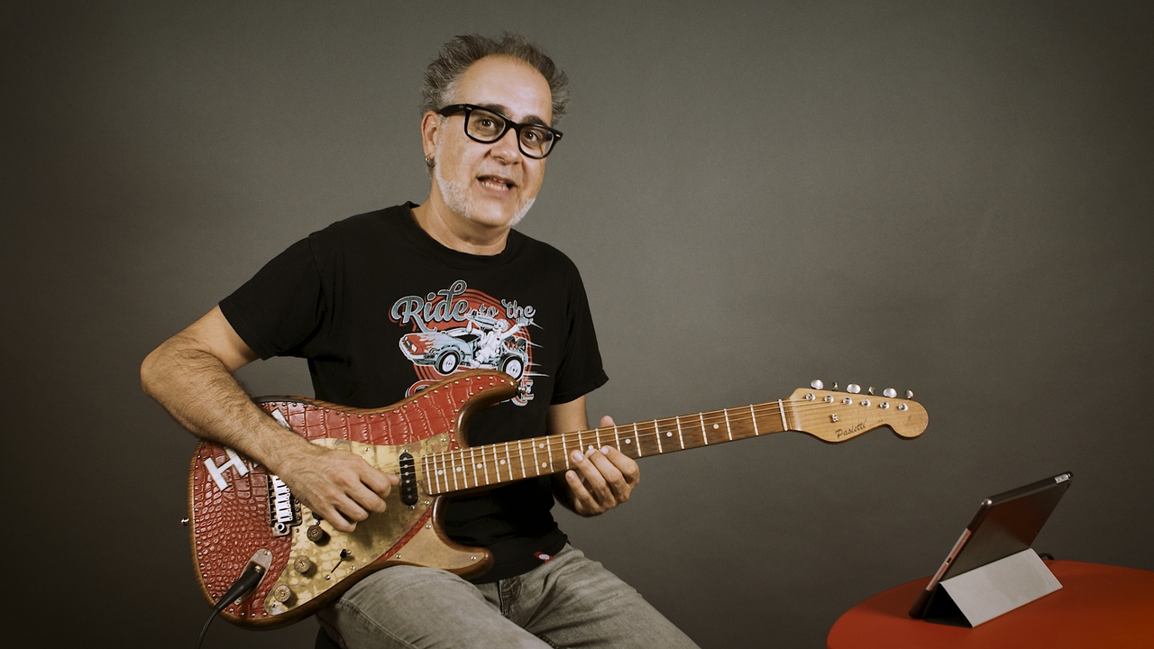 Escala frigia: Posiciones 1, 3 y 5 del CAGED