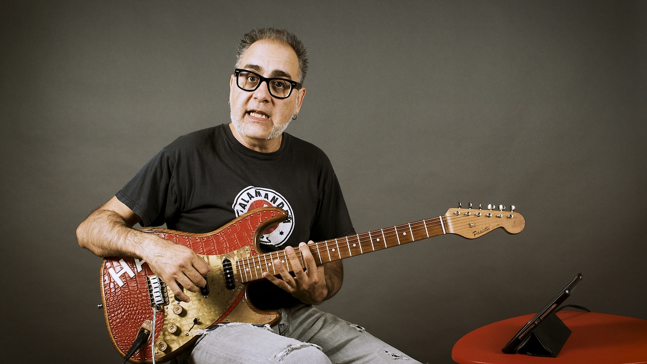 Arpegios mayores en siete posiciones