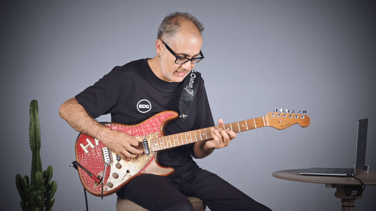 #55 Línea Melódica Blues en A