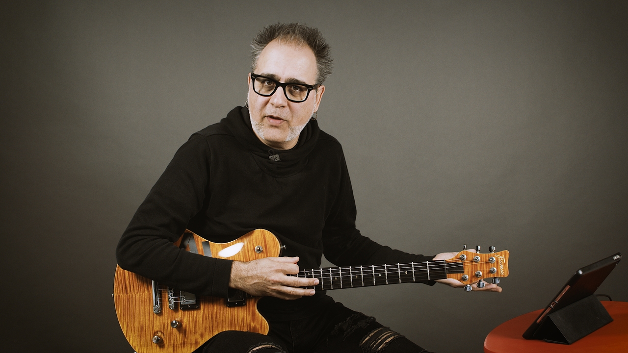 Acordes con cejilla menores desde la sexta cuerda