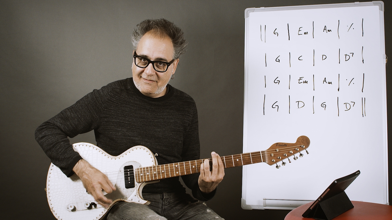 Ejemplo real con acordes M, m y 7 (Parte 1)