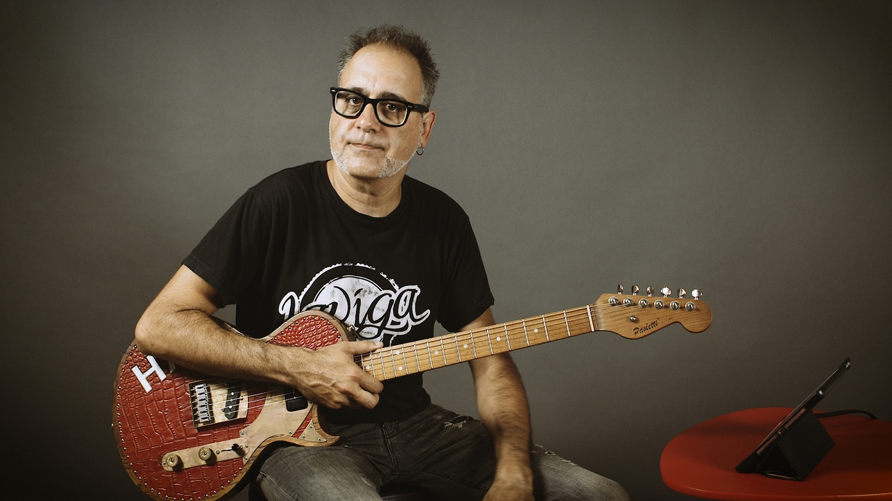 Escala menor: Ejercicios en posiciones 1, 3 y 5 del CAGED